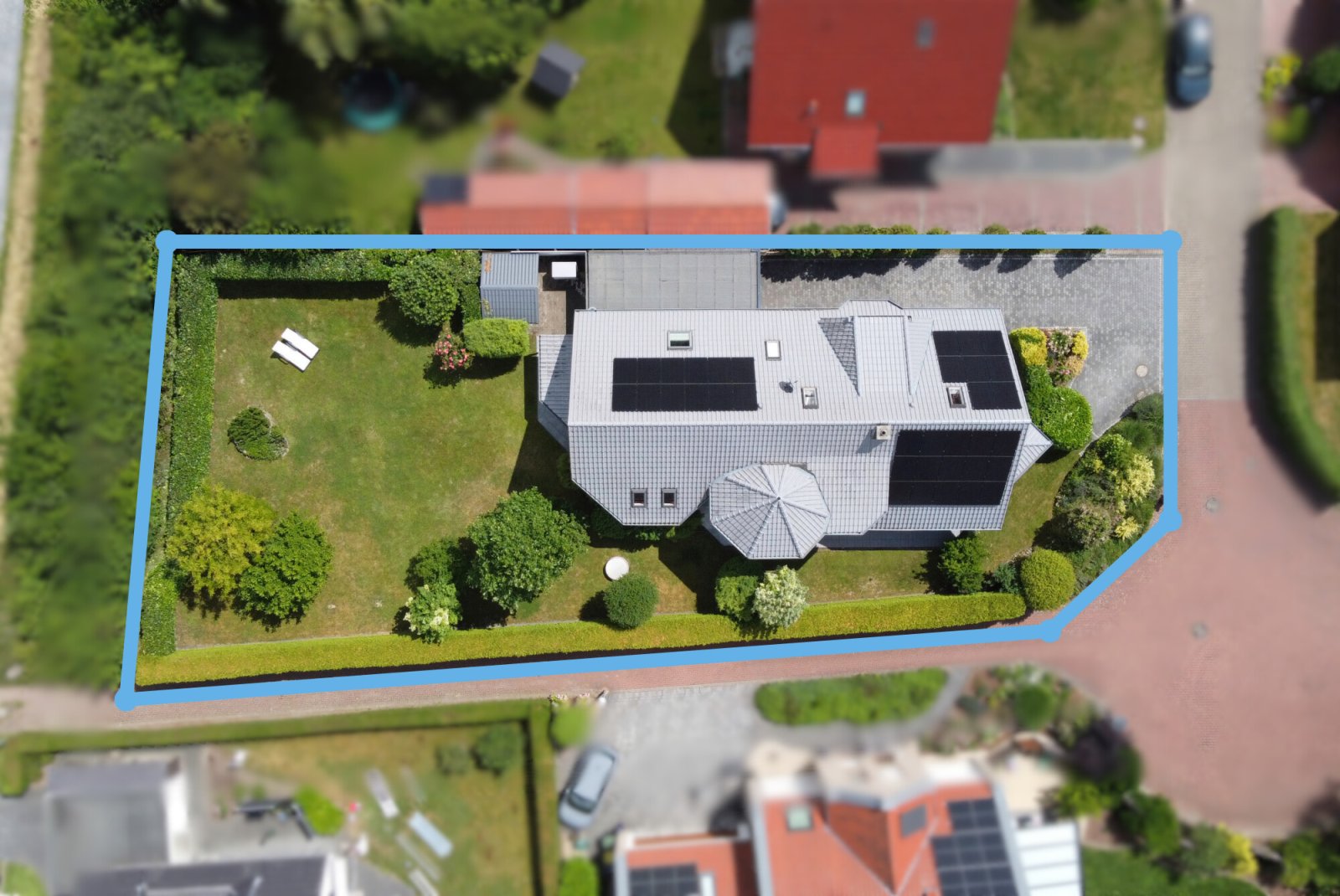 Traumhaftes Einfamilienhaus auf großem Grundstück in idyllischer Siedlungsrandlage!