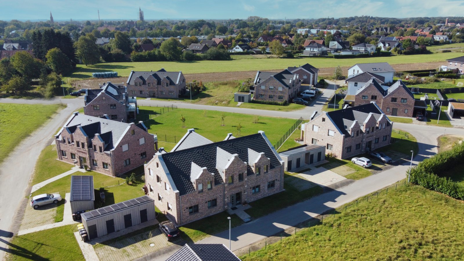 Neuwertige 2-Zimmer-Wohnung  in idyllischer Siedlungslage - KfW40ee Bauweise