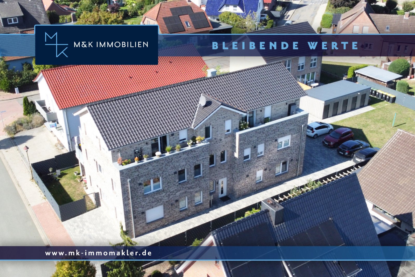 Bramsche: Neuwertiges Mehrparteienhaus in KfW40-Bauweise und top Lage! Bramsche - Gartenstadt 