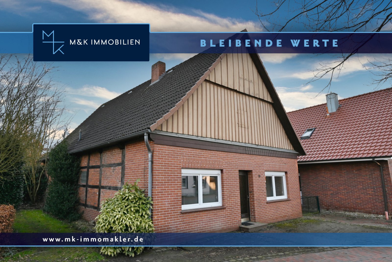 Quakenbrück: Historisches Zweifamilienhaus auf großem Grundstück in zentraler Stadtlage! 